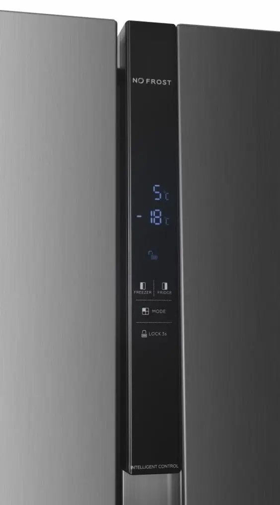 Холодильник Heinner HSBS-HM529NFXWDE++ (Inox)