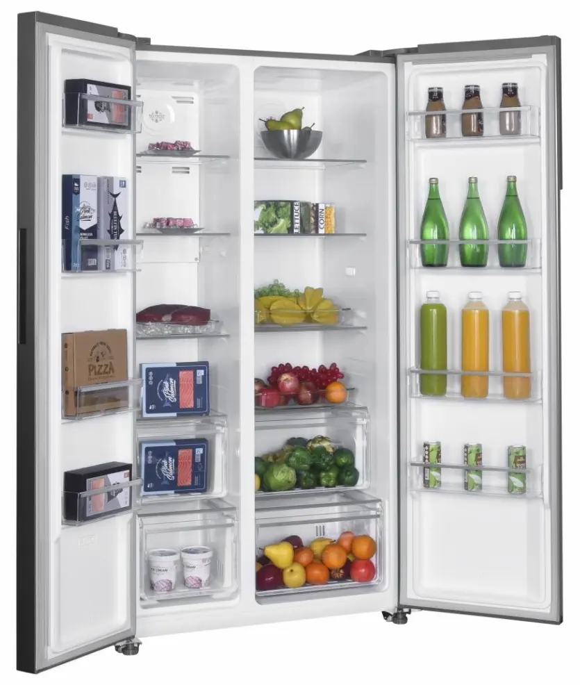 Frigider Heinner HSBS-HM532NFXE++ (Inox)