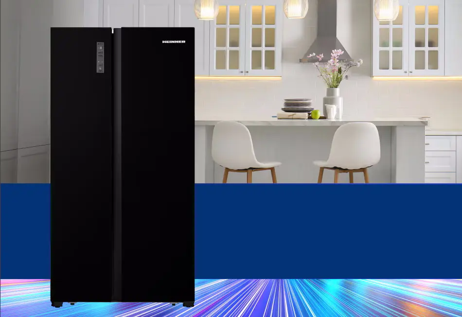 Frigider Heinner HSBS-HS519NFBKE++ (Black)