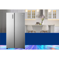 Frigider Heinner HSBS-HS519NFXE++ (Inox) Thumb