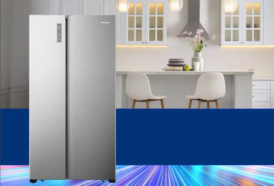 Frigider Heinner HSBS-HS519NFXE++ (Inox)