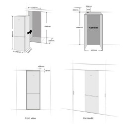 Холодильник Hisense RB3K330SAID (Inox) Thumb