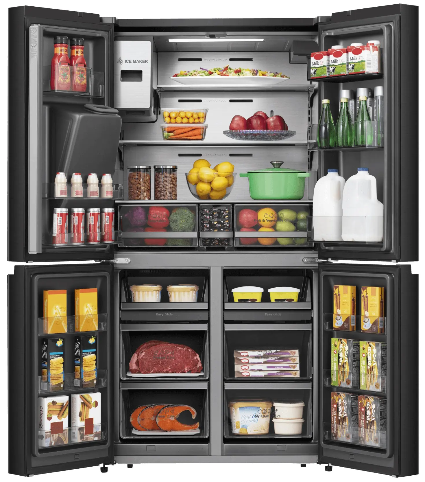 Frigider Hisense RQ760N4IFE (Black)