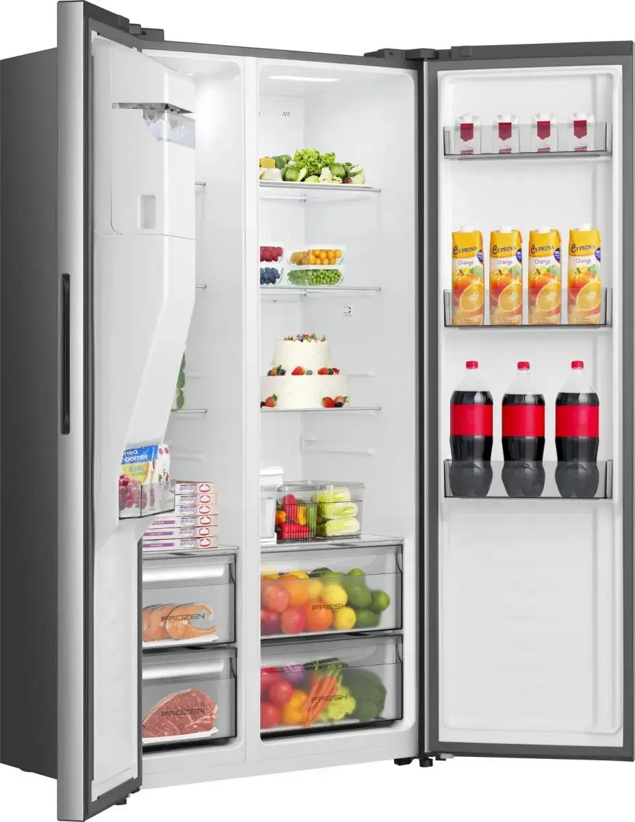 Frigider Hisense RS5P528STIE (Inox) - 4