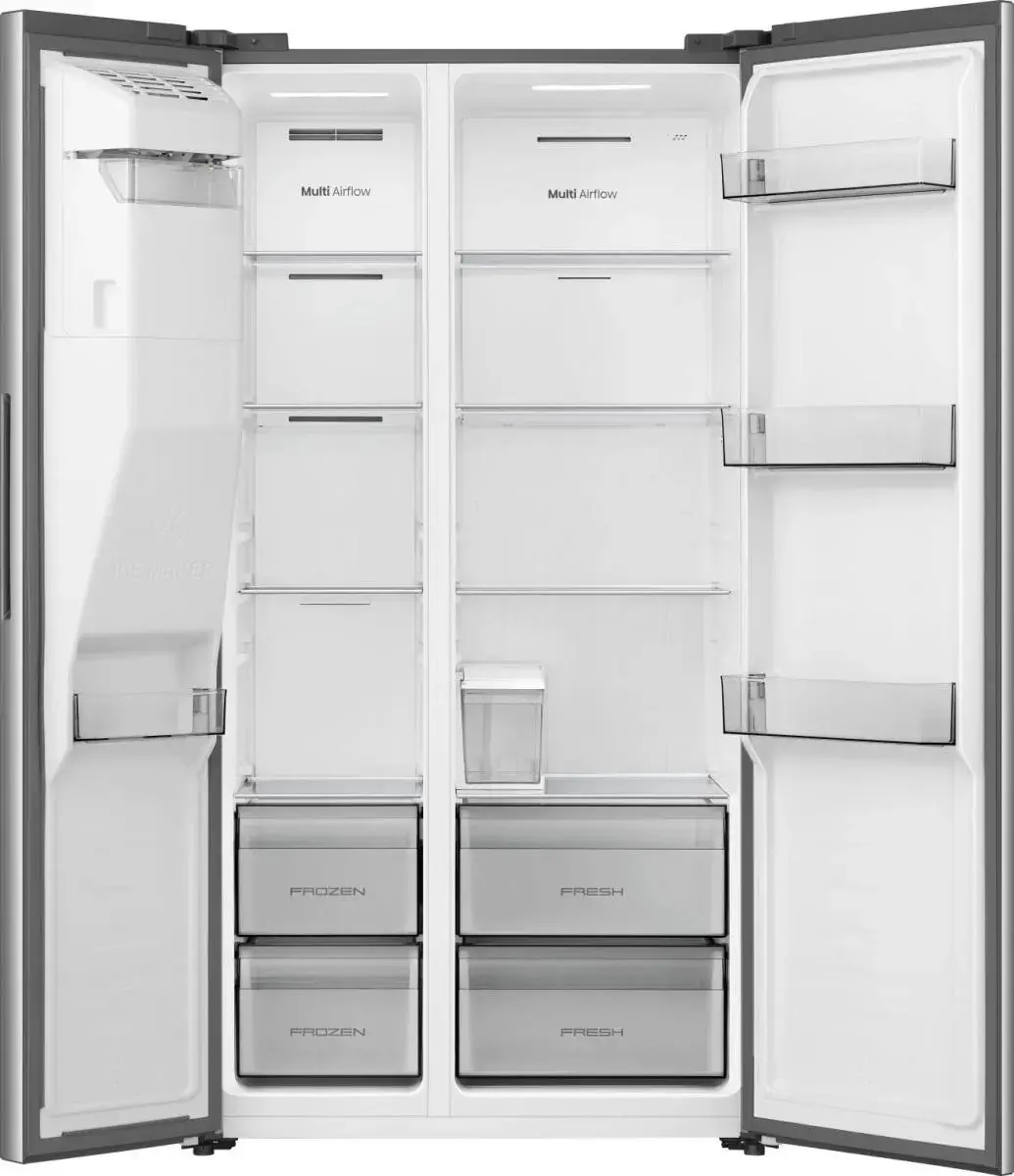 Frigider Hisense RS5P528STIE (Inox) - 5