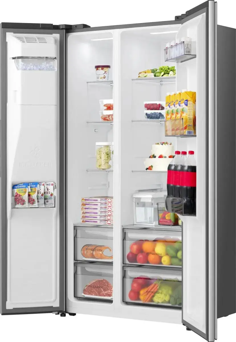 Frigider Hisense RS5P528STIE (Inox) - 6