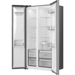 Frigider Hisense RS5P528STIE (Inox) Thumb