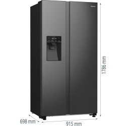 Frigider Hisense RS5P535NTFE (Black) Thumb