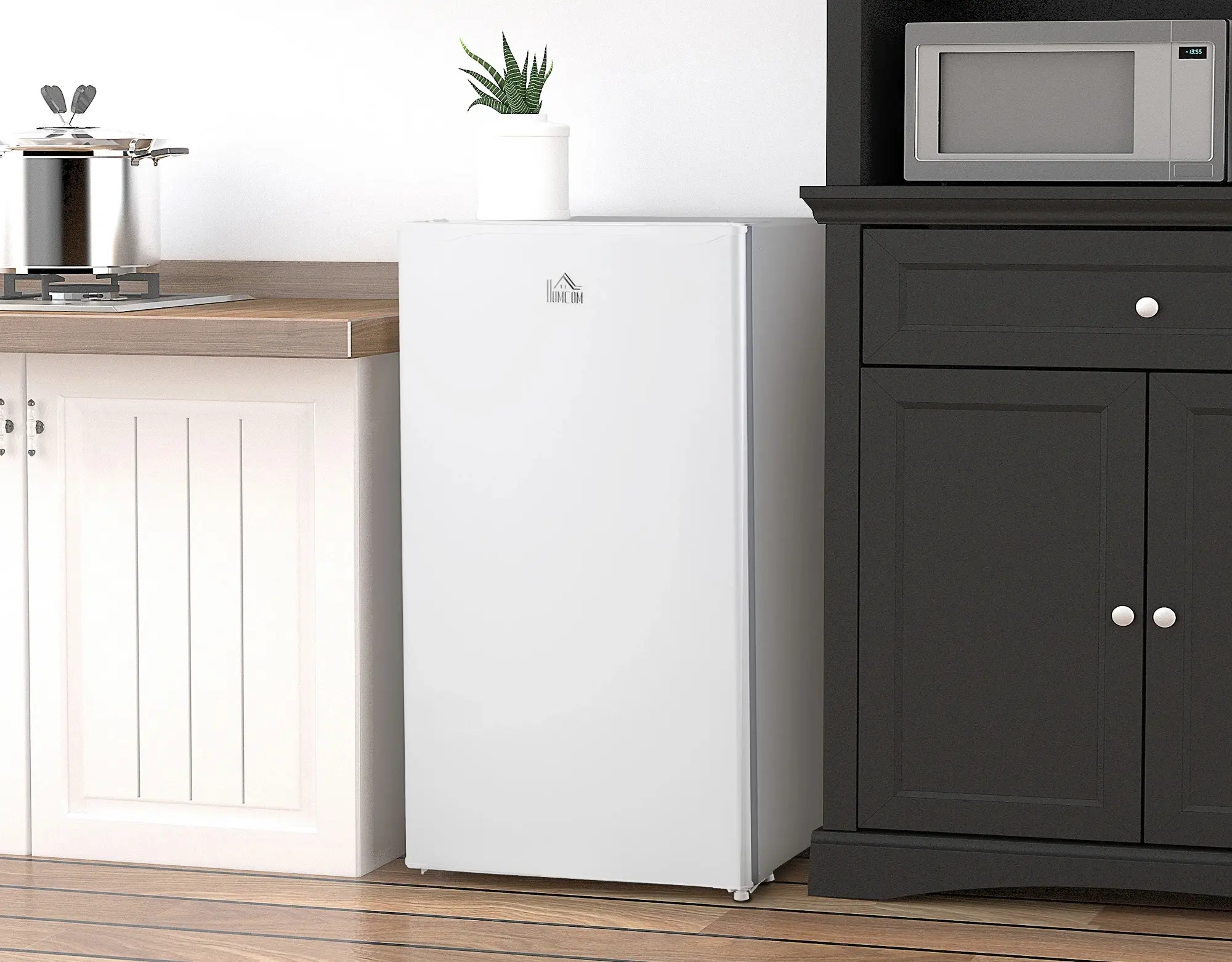 Холодильник HomCom 800-129V90WT (White) - 7