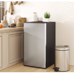 Frigider HomCom 800-129V91SR (Black/Silver) Thumb