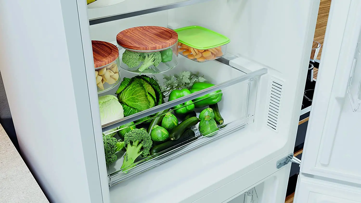 Frigider Amica Hotpoint-Ariston HAFC8 TIA22W (White) - 6