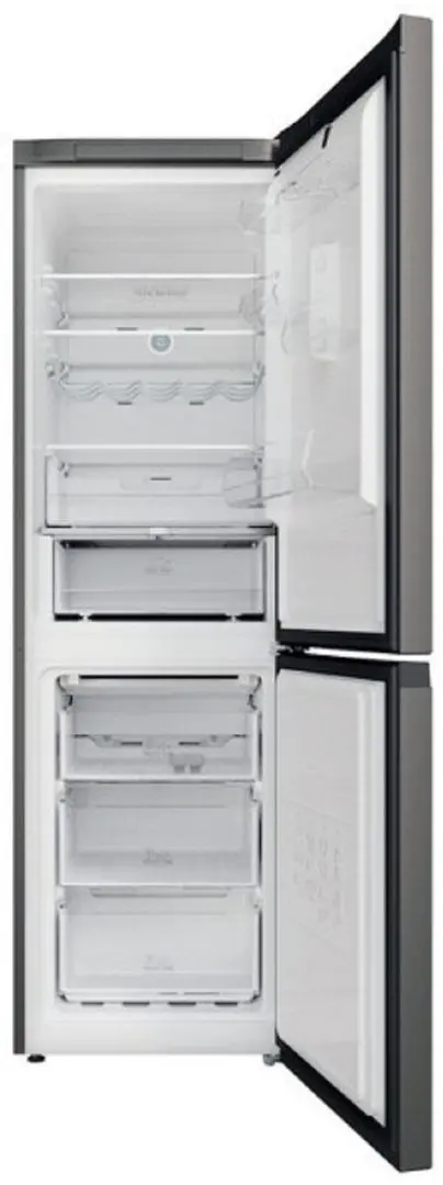 Frigider Hotpoint-Ariston HAFC8 TT33SK (Black Silver) - 3