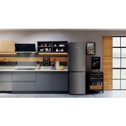 Frigider Hotpoint-Ariston HAFC8 TT33SK (Black Silver) Thumb