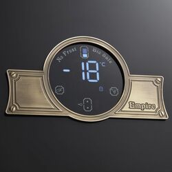 Frigider Kaiser KK 70575 Em (Black/Gold) Thumb