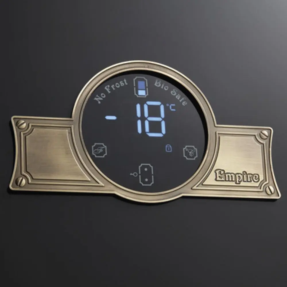 Frigider Kaiser KK 70575 Em (Black/Gold) - 4