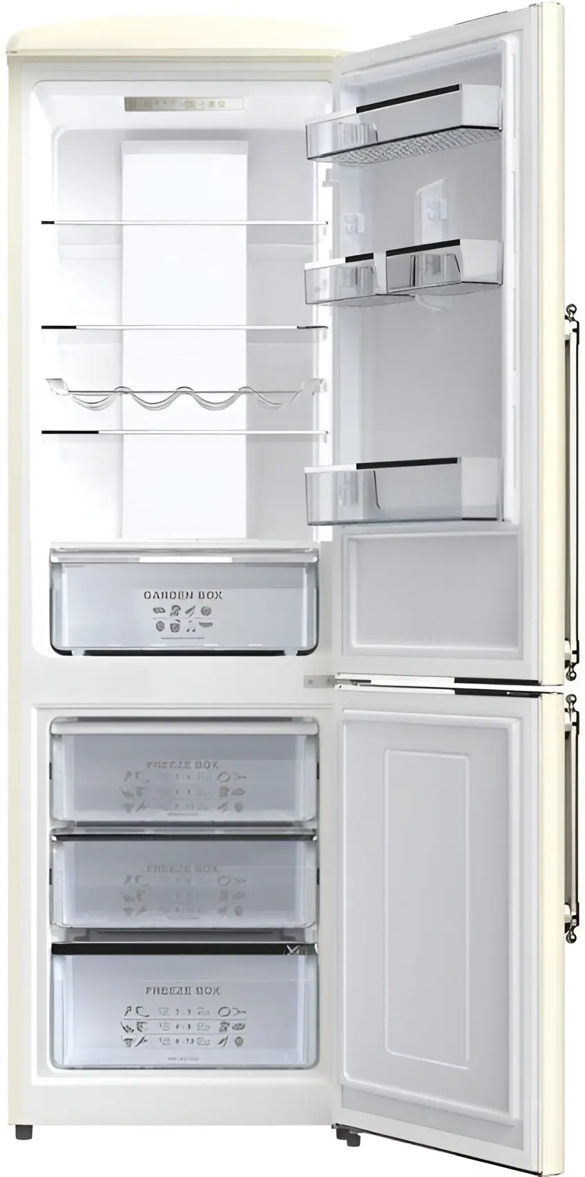 Frigider Kaiser Retro KK 60825 ElfEm (Ivory) - 2