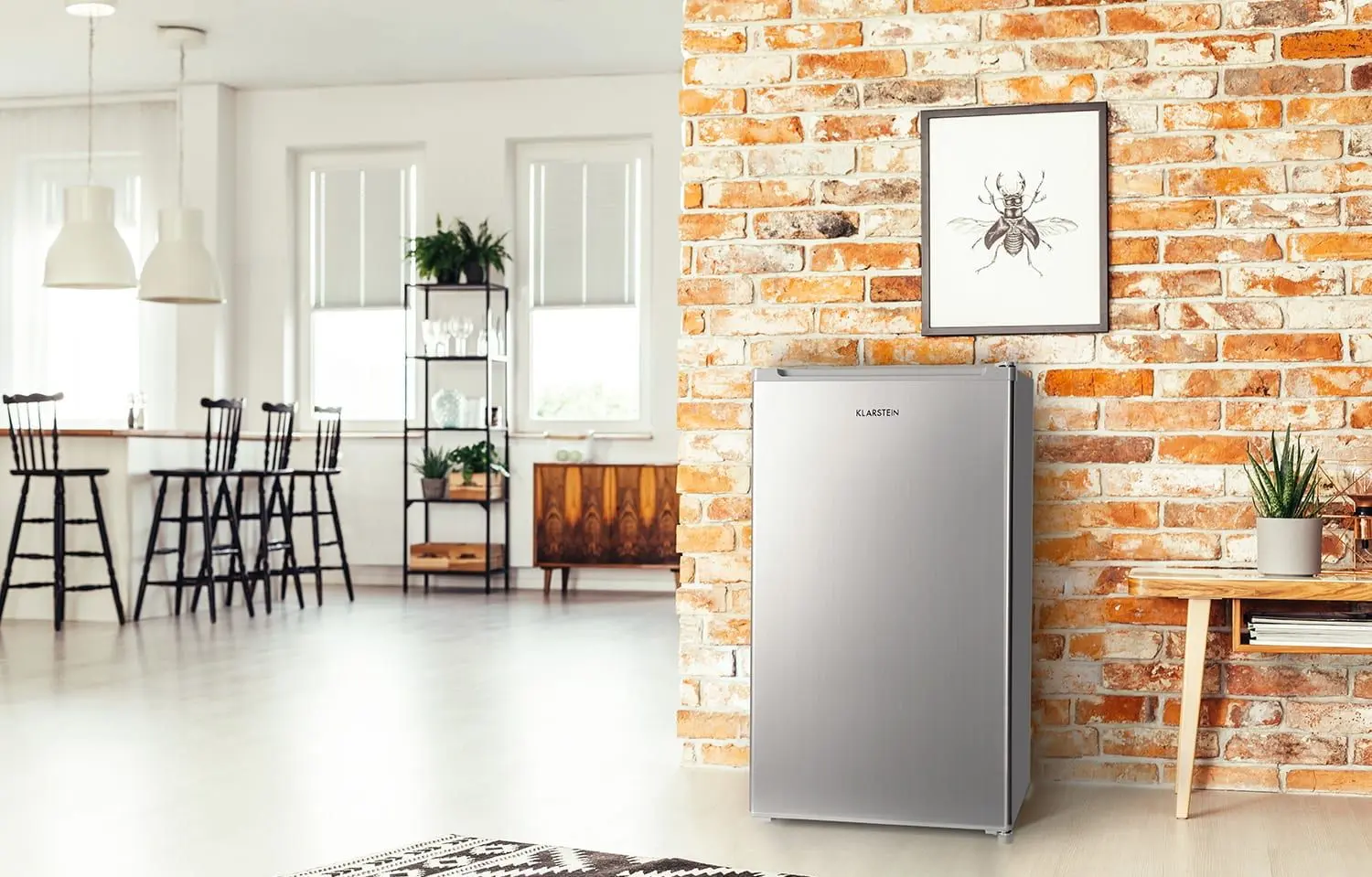 Frigider Klarstein Hudson (Silver)