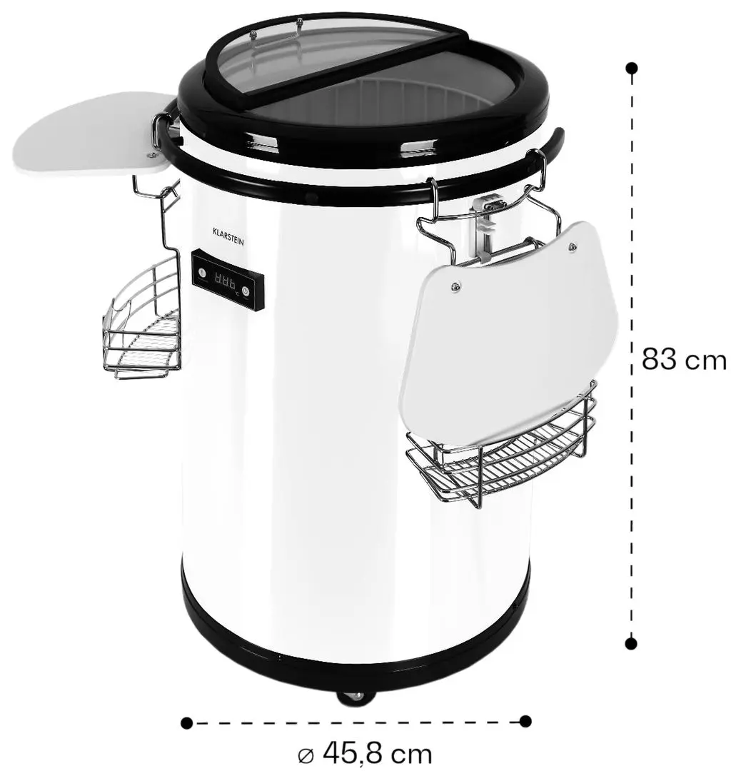 Frigider Klarstein Mr. Barbot (White/Black)
