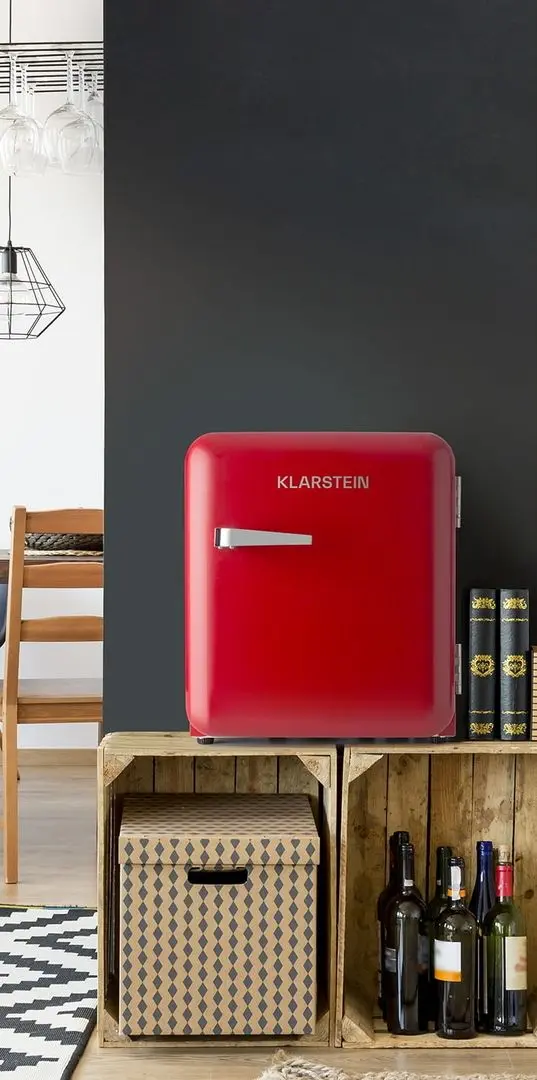 Frigider minibar Klarstein Audrey Mini Retro (Red)
