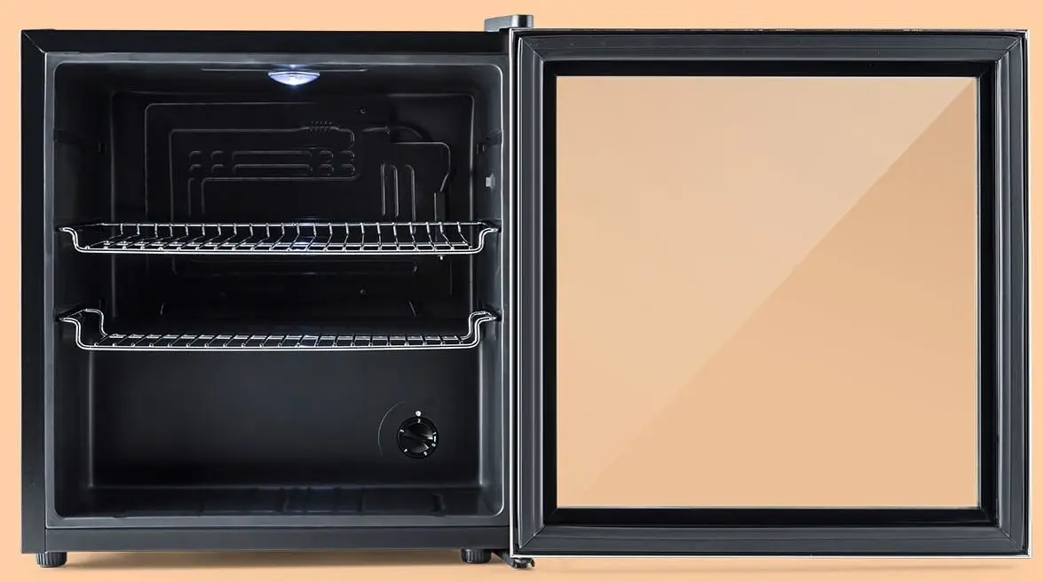 Frigider minibar Klarstein Beersafe 10027671 (Black/Silver)