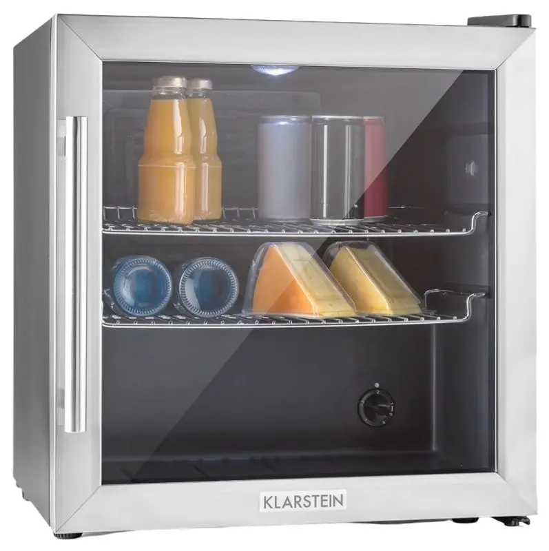 Frigider minibar Klarstein Beersafe 10027671 (Black/Silver)