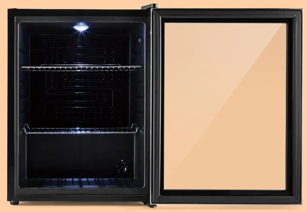 Frigider minibar Klarstein Beersafe 10027672 (Black/Silver)