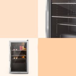 Frigider minibar Klarstein Beersafe 10027673 (Black/Silver) Thumb
