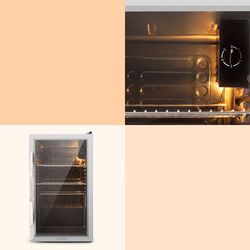 Frigider minibar Klarstein Beersafe 10027673 (Black/Silver) Thumb