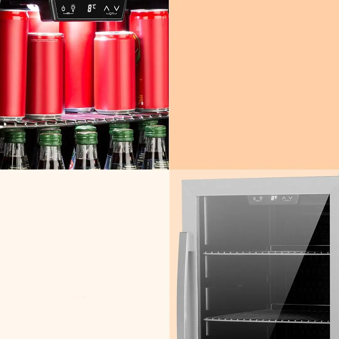 Frigider minibar Klarstein Beersafe 10031929 (Black/Silver)