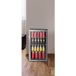 Frigider minibar Klarstein Beersafe 10031929 (Black/Silver) Thumb