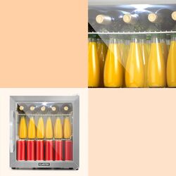 Frigider minibar Klarstein Beersafe 10033121 (White/Silver) Thumb