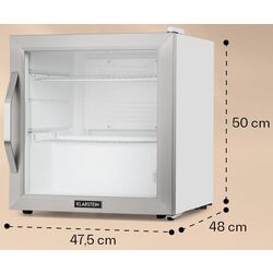 Frigider minibar Klarstein Beersafe 10033121 (White/Silver) Thumb
