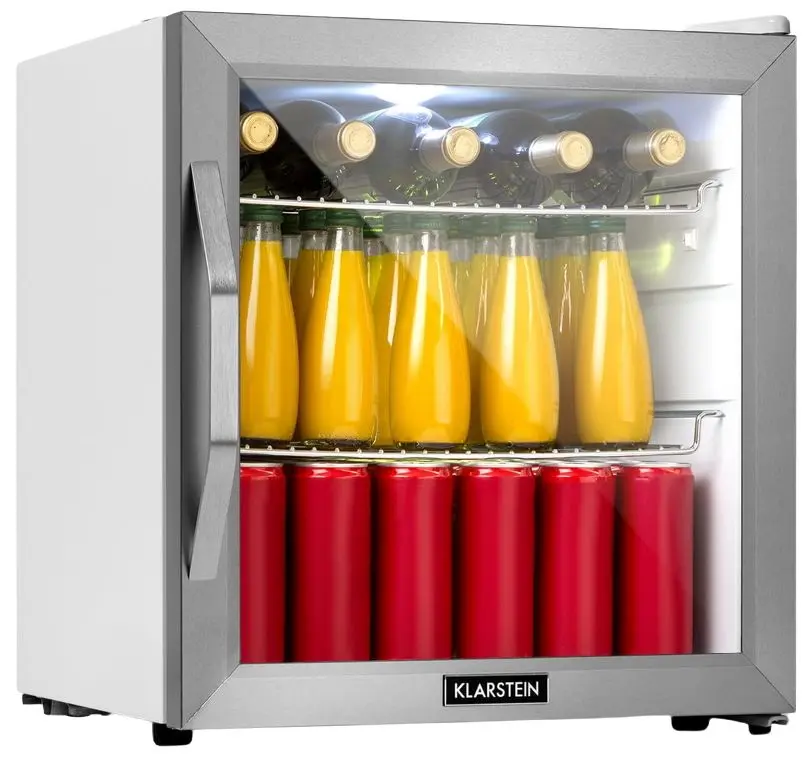 Frigider minibar Klarstein Beersafe 10033121 (White/Silver)