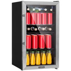 Frigider minibar Klarstein Beersafe 10033347 (Black/Silver)
