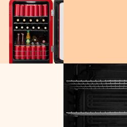 Frigider minibar Klarstein PopLife 10032751 (Red) Thumb