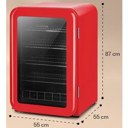 Frigider minibar Klarstein PopLife 10032751 (Red) Thumb