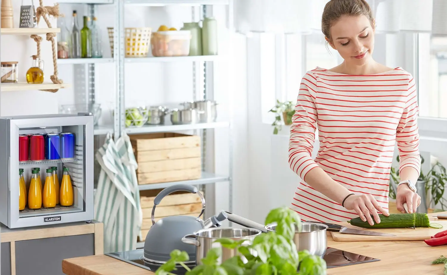 Frigider minibar Klarstein Brooklyn 24 (Silver)