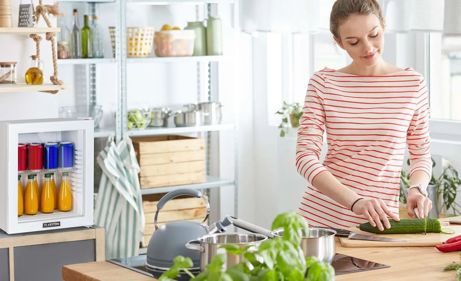 Frigider minibar Klarstein Brooklyn 24 (White)