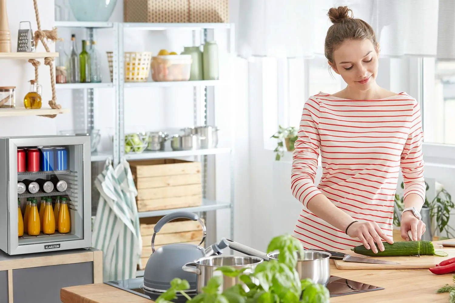 Frigider minibar Klarstein Brooklyn 42 (Silver)