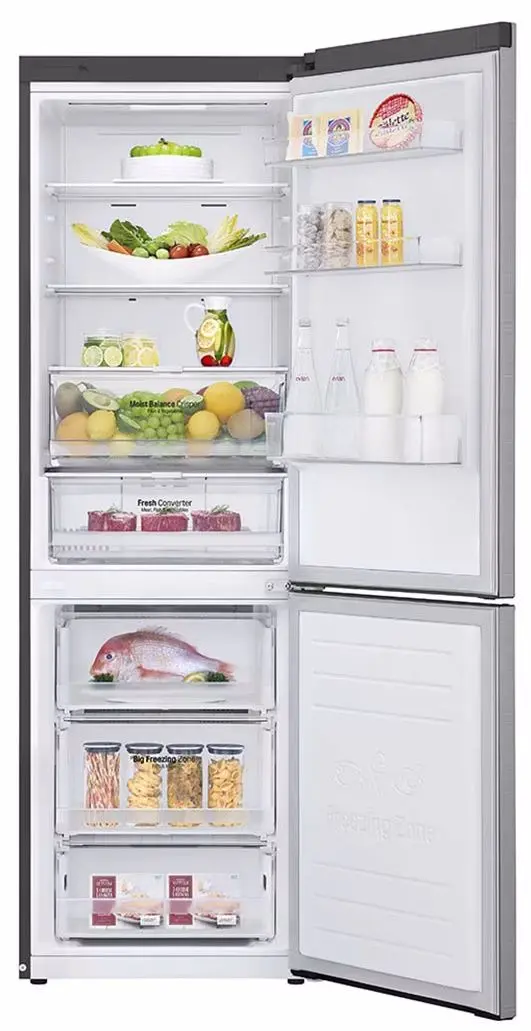 Frigider LG GBB71PZDMN (Platinium Silver)