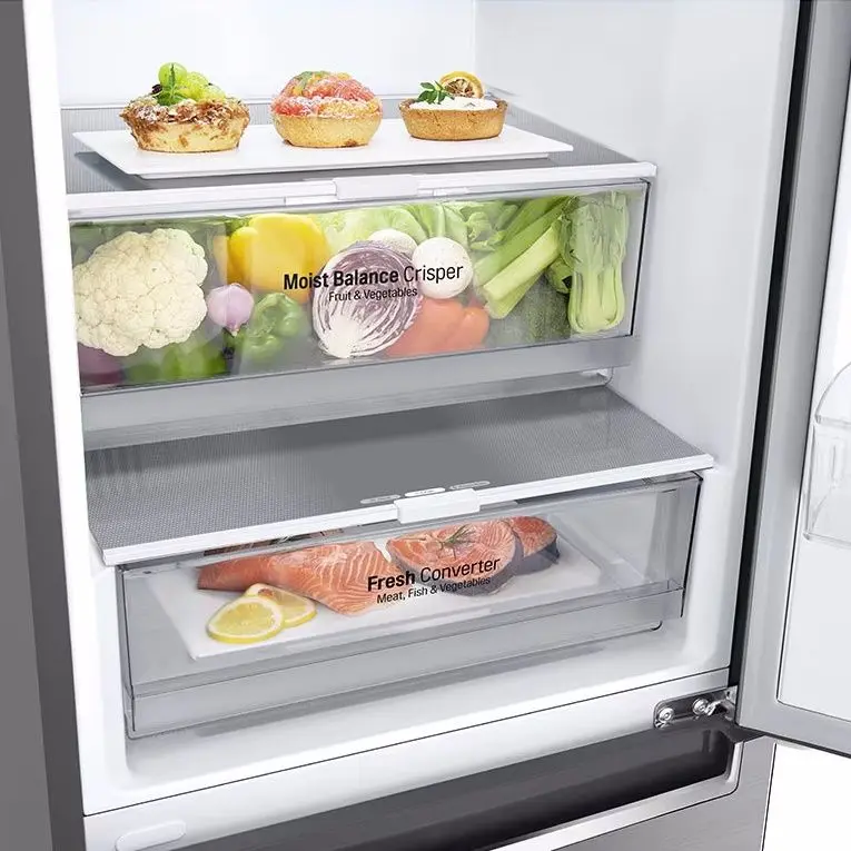 Frigider LG GBB71PZDMN (Platinium Silver)