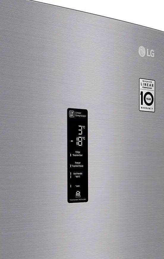 Frigider LG GBB71PZDMN (Platinium Silver)