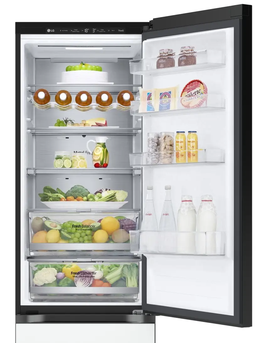 Холодильник LG GBB72TW9DQ (White/Black)