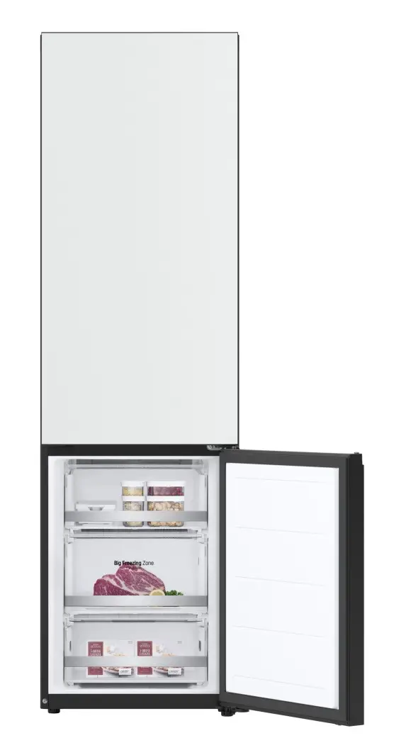 Холодильник LG GBB72TW9DQ (White/Black)