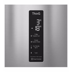 Холодильник LG GBF567PZCMB (Grey) Thumb