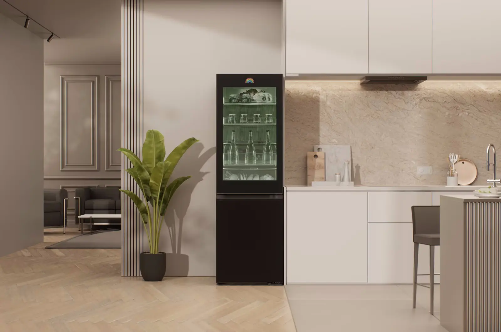 Frigider LG GBG7190CEV (Black)