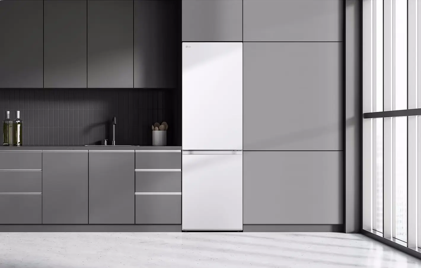 Холодильник LG GBV3100CSW (White)