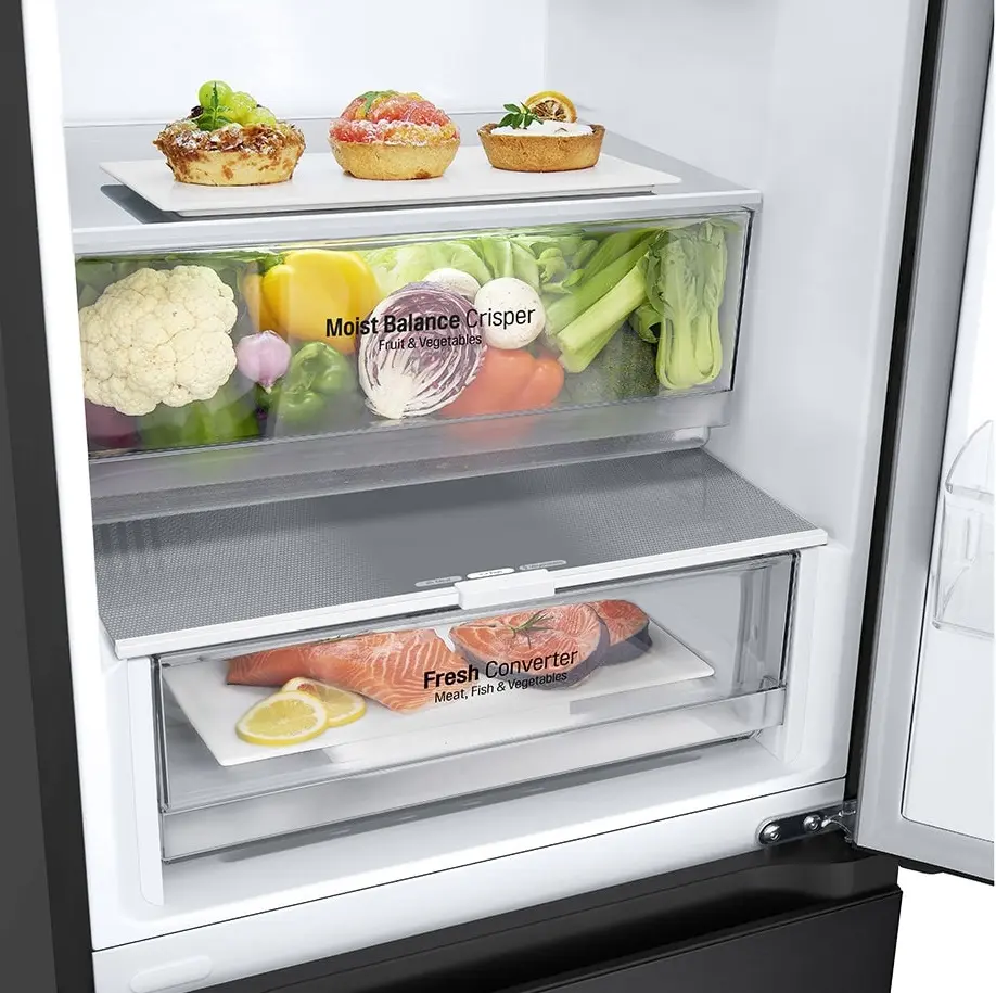 Холодильник LG GBV3200DEP (Black)