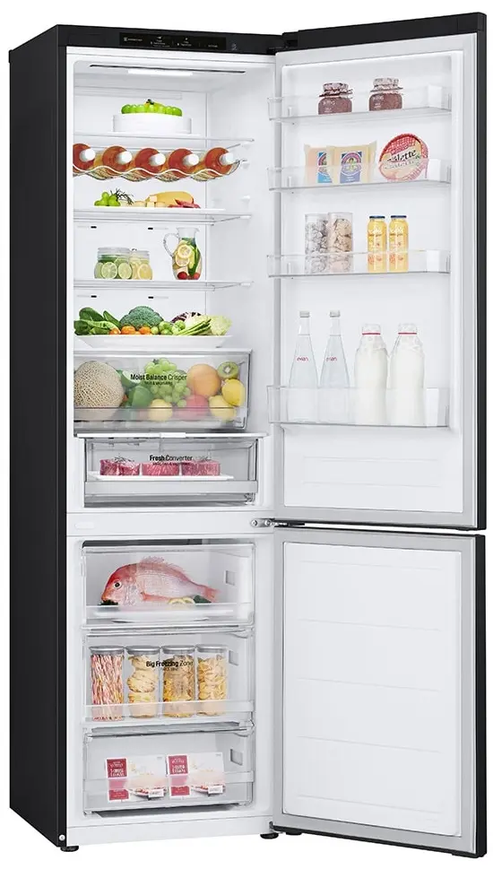 Холодильник LG GBV3200DEP (Black)