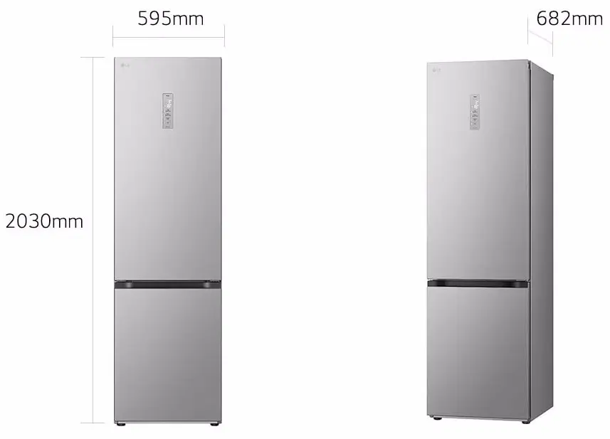 Холодильник LG GBV3210DPY (Silver)